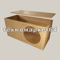 Короб 1х12 (закрытый ящик, ДСП) конструктор (саморезы и герметик в комплекте)